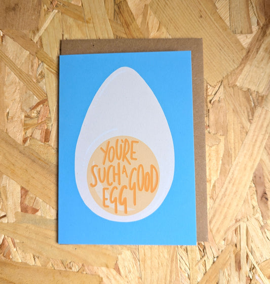 Good Egg A6 greetings card image 1