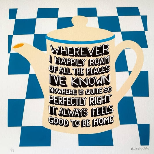 Limited Edition Wherever I Happily Roam giclee print image 0