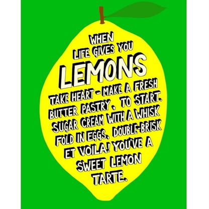 Limited Edition When Life Gives You Lemons giclee print image 0